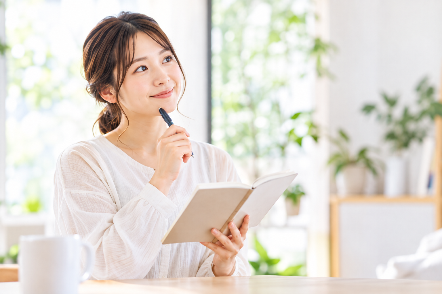 自分に関係する支援を考えている保護者のイメージ
